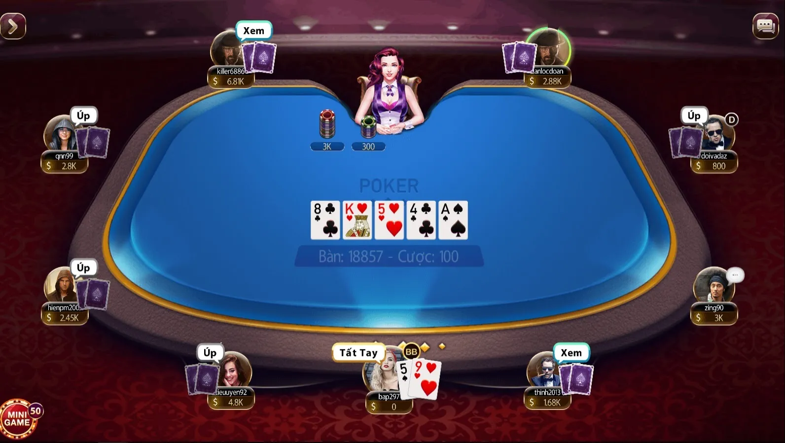 Mẹo chơi poker tại Zowin