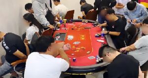 Phá đường dây đánh bài poker tại resort